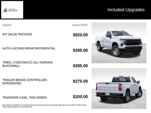 Used 2026 Chevrolet Silverado 1500 W/T w/ WT Value Package AWD/4WD image 26