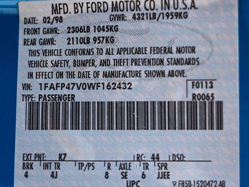 Used 1998 Ford Mustang Cobra RWD image 73