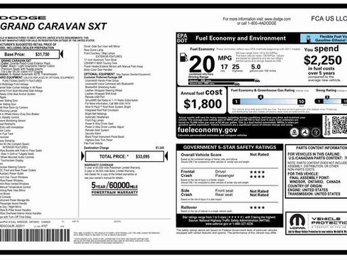 Used 2018 Dodge Grand Caravan SXT image 5