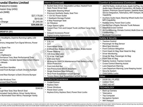 New 2026 Hyundai Elantra Limited image 3