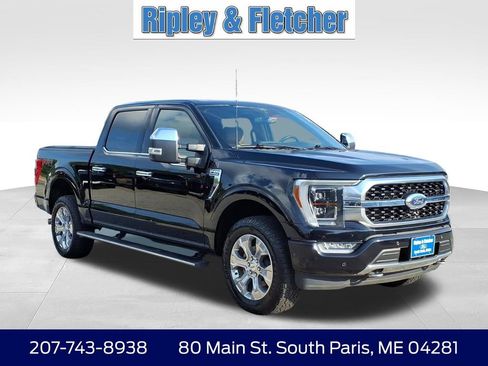 Used 2022 Ford F150 Platinum w/ Equipment Group 701A High AWD/4WD image 3