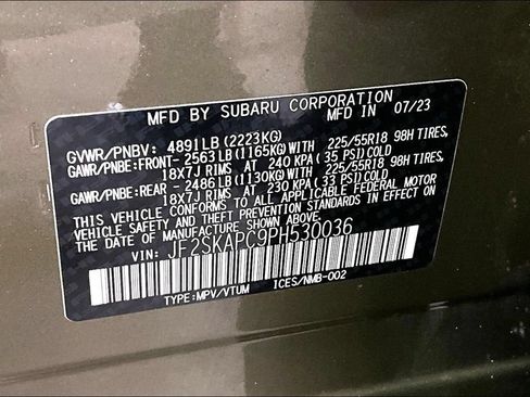 Used 2023 Subaru Forester Limited AWD/4WD image 19