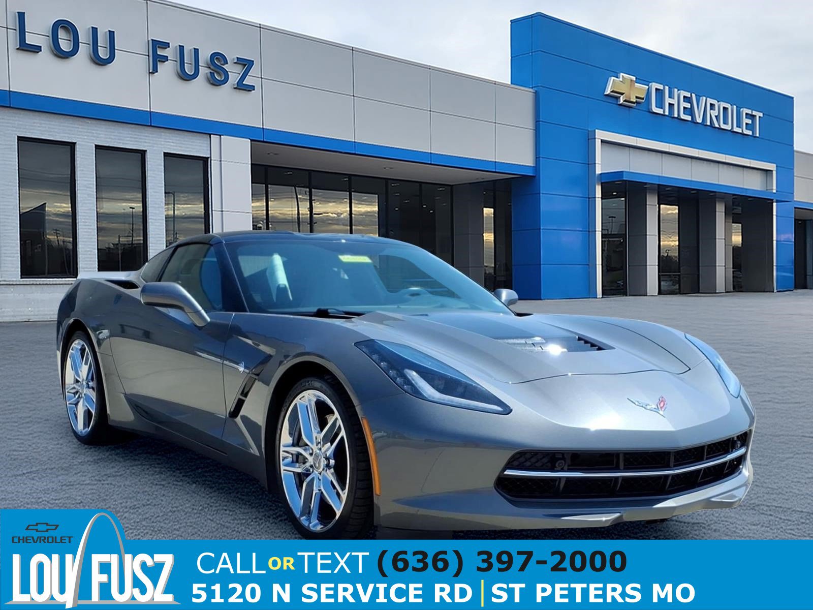 Used 2016 Chevrolet Corvette Stingray Coupe w/ 2LT Preferred Equipment Group RWD image 1