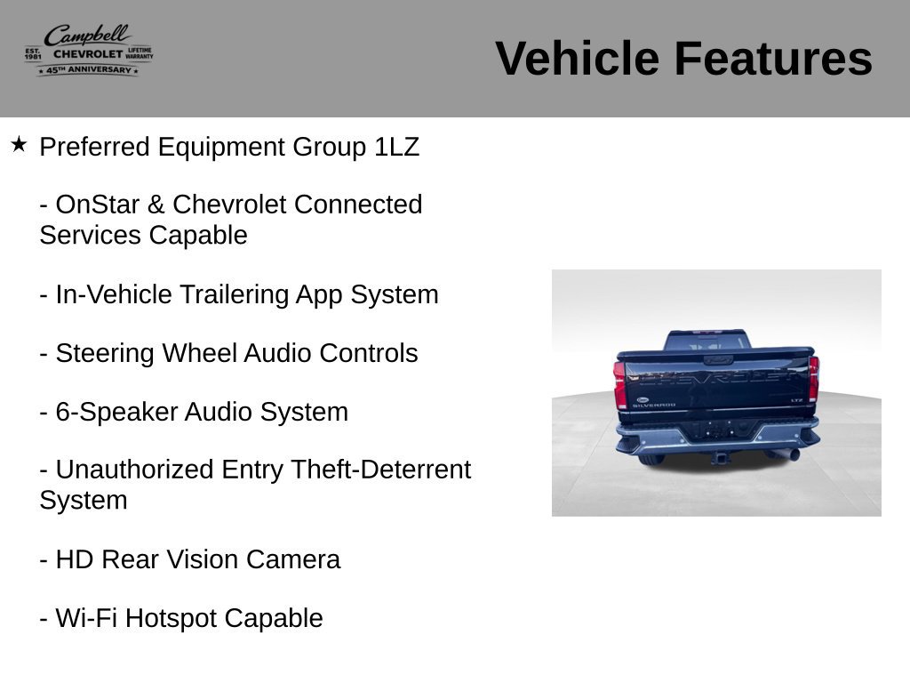 Used 2024 Chevrolet Silverado 2500 LTZ w/ LTZ Convenience Package AWD/4WD image 26