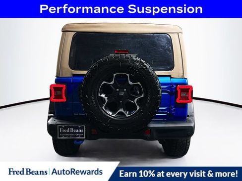 Used 2022 Jeep Wrangler Unlimited Rubicon 4xe w/ Steel Bumper Group AWD/4WD image 7