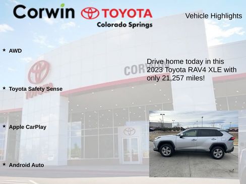 Used 2023 Toyota RAV4 XLE image 6