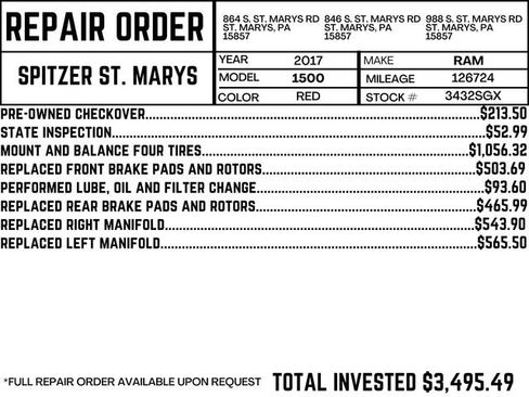 Used 2017 RAM 1500 Big Horn image 2