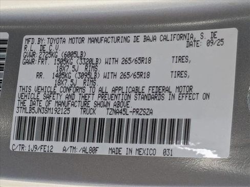 New 2025 Toyota Tacoma TRD Sport image 19