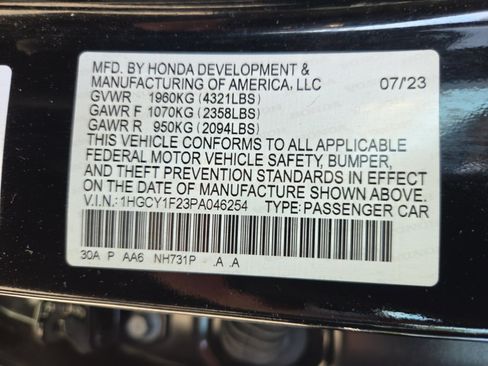 Used 2023 Honda Accord LX image 39
