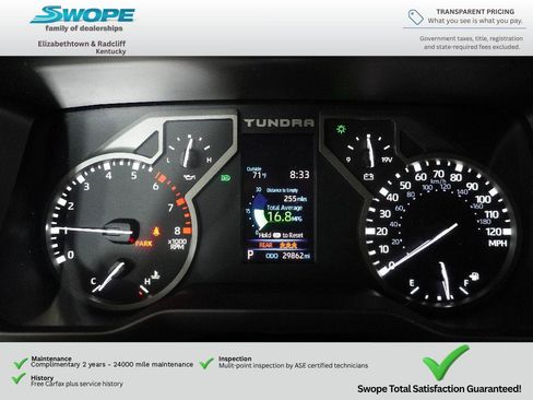 Used 2024 Toyota Tundra SR5 w/ TRD Sport Premium Package AWD/4WD image 17