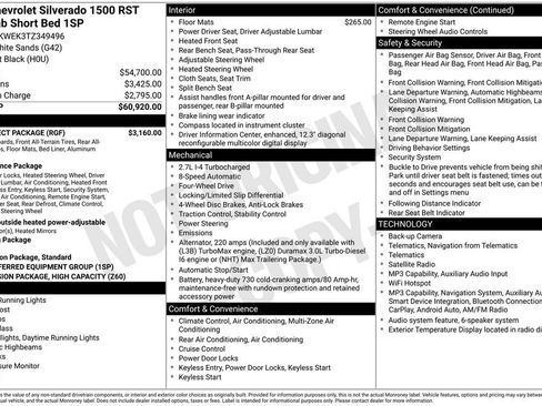 New 2026 Chevrolet Silverado 1500 RST w/ RST Select Package AWD/4WD image 31