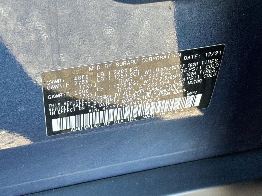 Used 2022 Subaru Outback Premium AWD/4WD image 33