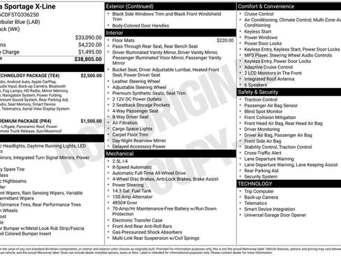 New 2026 Kia Sportage X-Line w/ X-Line Technology Package AWD/4WD image 4