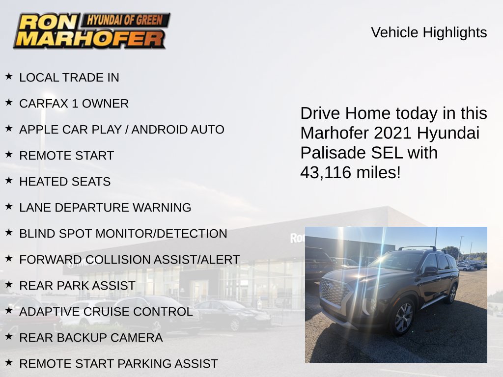 Used 2021 Hyundai Palisade SEL w/ Premium Package FWD image 15