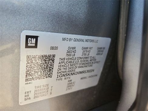 Certified 2021 Chevrolet Tahoe LT image 33