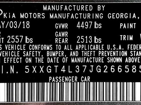 Used 2018 Kia Optima LX w/ 17" Alloy Wheels Package FWD image 23