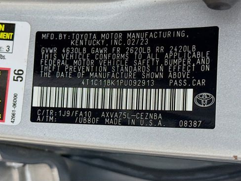 Certified 2023 Toyota Camry LE image 30