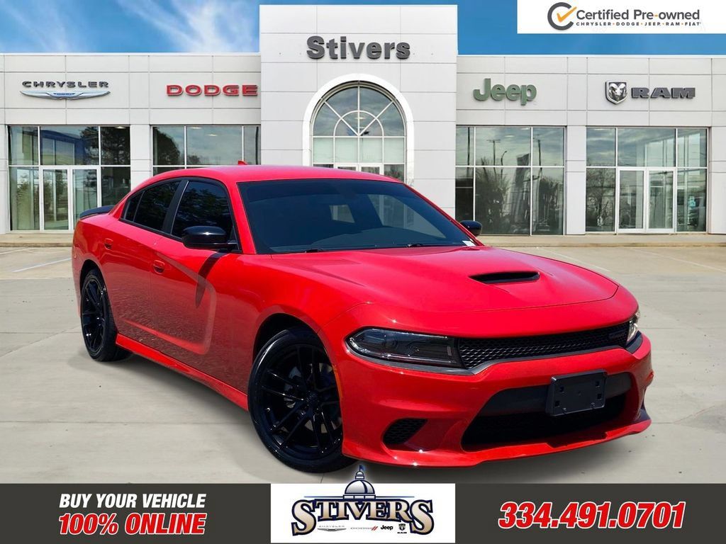 Certified 2023 Dodge Charger GT w/ Blacktop Package RWD image 1