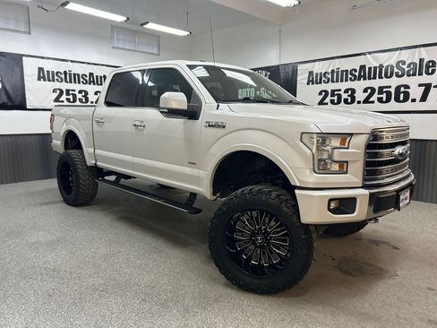 Used 2016 Ford F150 Limited w/ Trailer Tow Package AWD/4WD image 1
