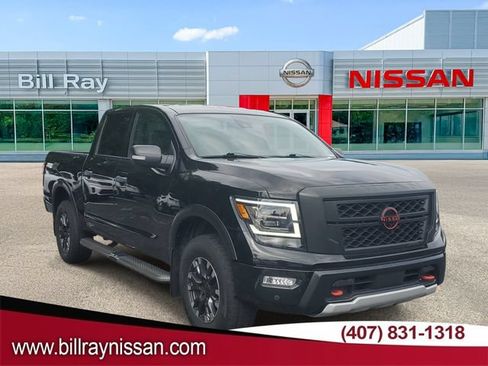 Used 2023 Nissan Titan PRO-4X w/ Pro-4x Convenience Package AWD/4WD image 1