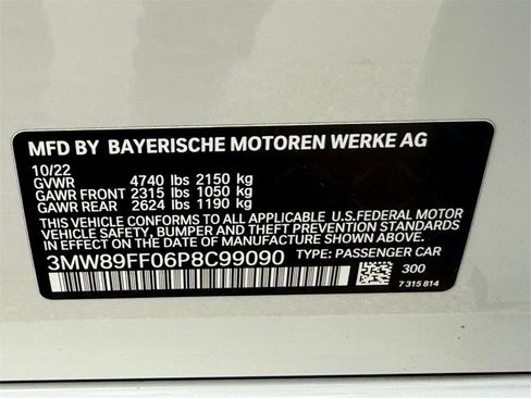 Used 2023 BMW 330i xDrive Sedan w/ M Sport Package image 22