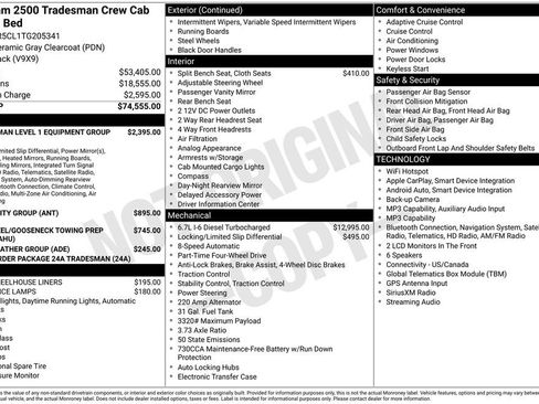 New 2026 RAM 2500 Tradesman AWD/4WD image 6