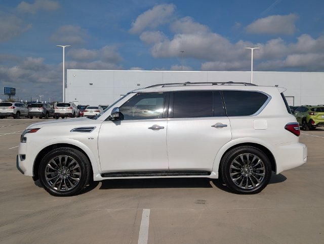Used 2021 Nissan Armada Platinum w/ Captain's Chairs Package RWD image 3