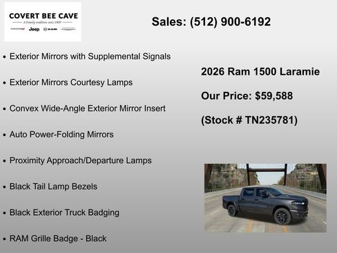 New 2026 RAM 1500 Laramie w/ Night Edition AWD/4WD image 36