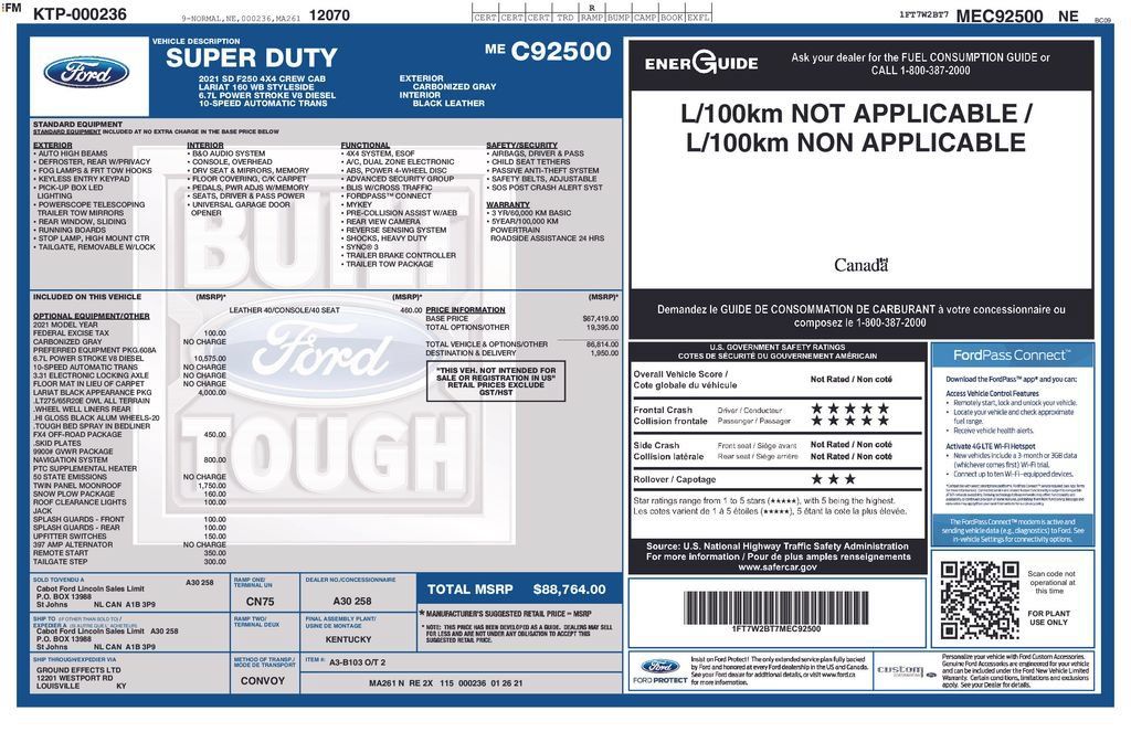 Used 2021 Ford F250 Lariat AWD/4WD image 45