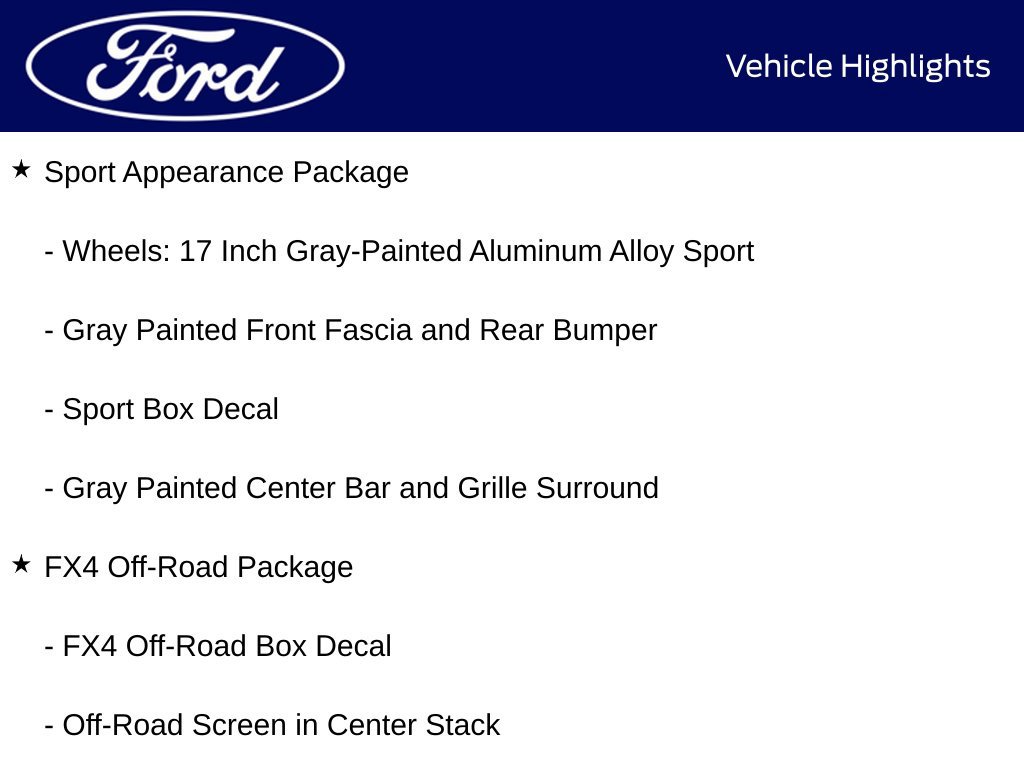New 2026 Ford Ranger XLT w/ Equipment Group 301A High AWD/4WD image 15