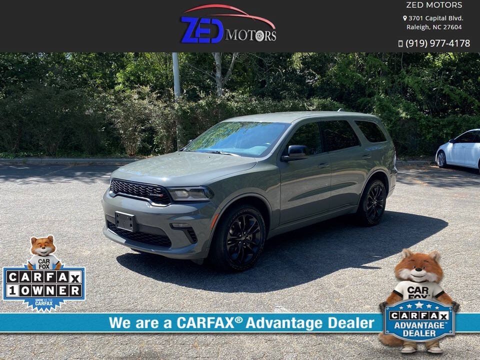 Used 2021 Dodge Durango GT w/ Blacktop Package AWD/4WD image 1