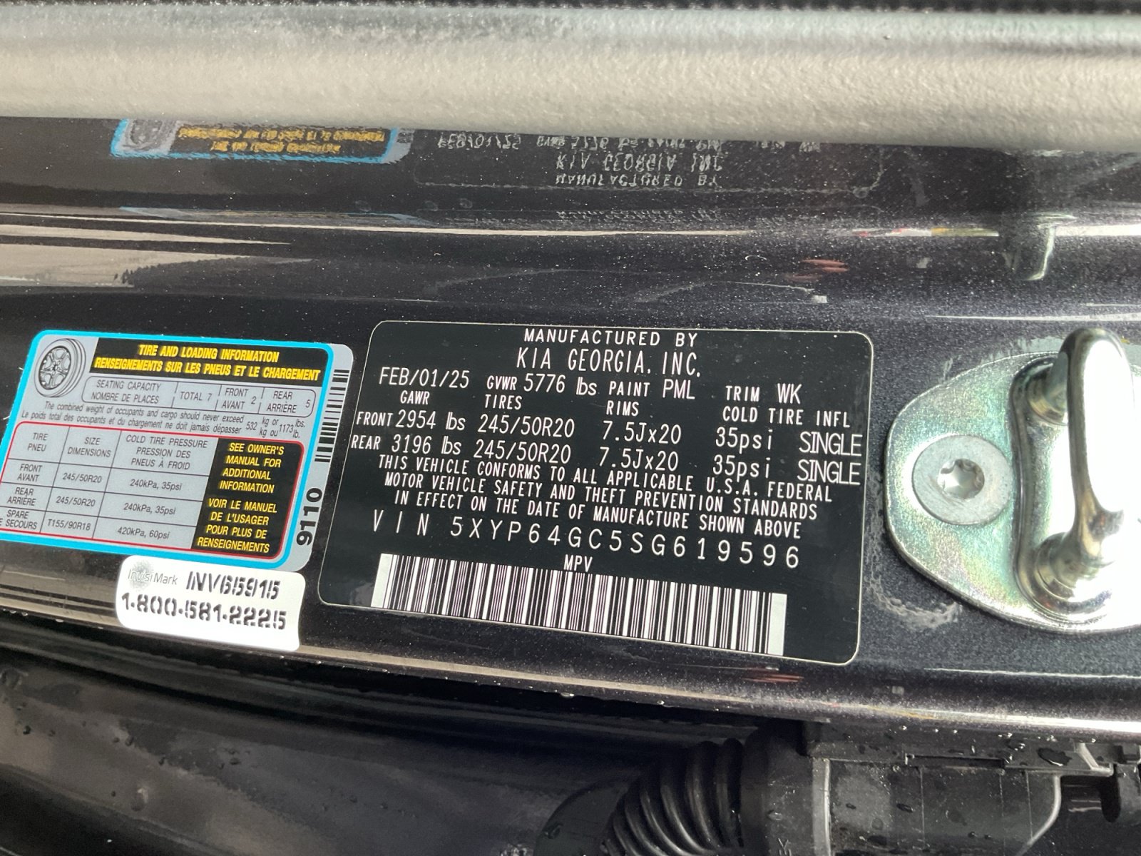 Used 2025 Kia Telluride S FWD image 27