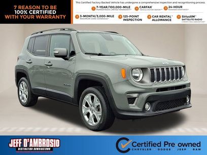 Certified 2020 Jeep Renegade Limited