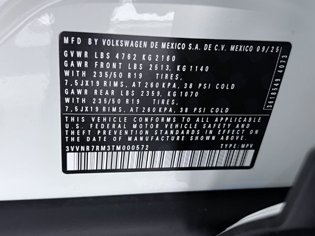 Certified 2026 Volkswagen Tiguan SE FWD image 29