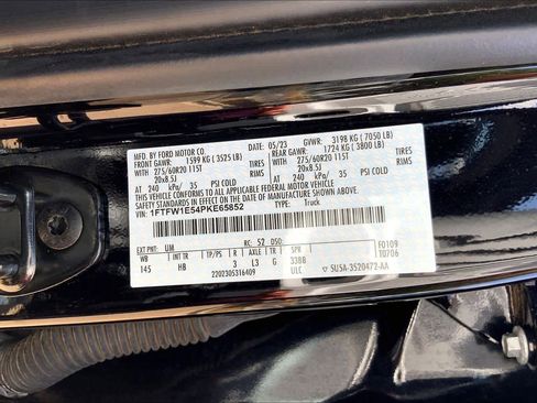 Used 2023 Ford F150 Lariat w/ Equipment Group 502A High AWD/4WD image 36