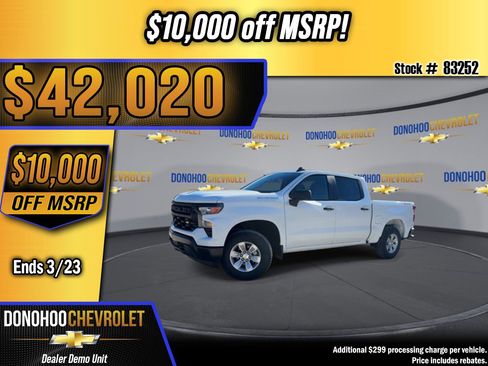 New 2026 Chevrolet Silverado 1500 W/T w/ WT Value Package image 1