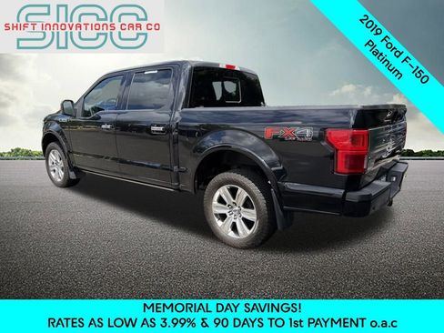 Used 2019 Ford F150 Platinum w/ Technology Package AWD/4WD image 4