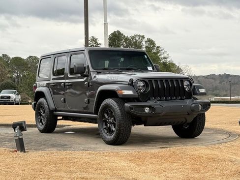 Certified 2021 Jeep Wrangler Unlimited Sport image 1
