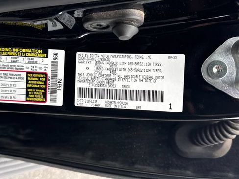 Certified 2026 Toyota Tundra Capstone AWD/4WD image 23