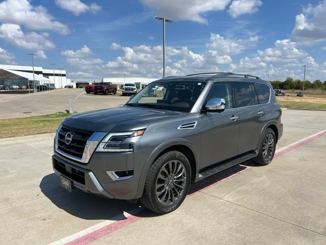 Used 2023 Nissan Armada Platinum w/ Captain's Chairs Package AWD/4WD image 1