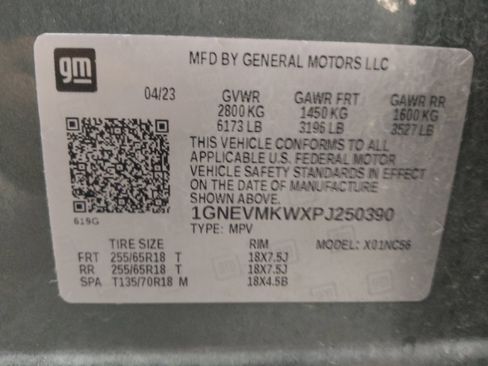 Used 2023 Chevrolet Traverse LT w/ LPO, Floor Liner Package AWD/4WD image 33
