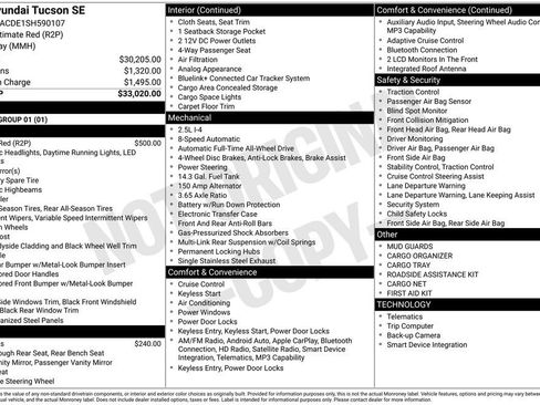 New 2025 Hyundai Tucson SE image 29