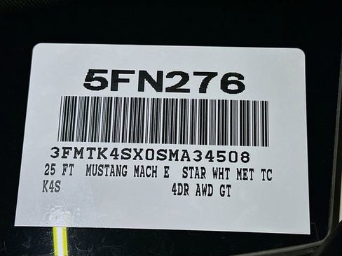 New 2025 Ford Mustang Mach-E GT w/ Interior Protection Package image 15