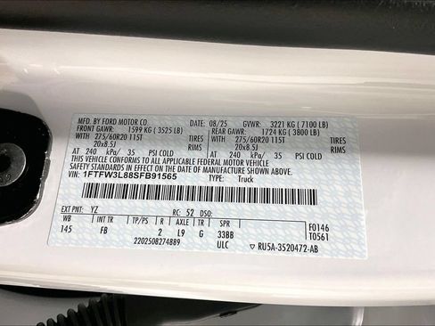 Used 2025 Ford F150 XLT w/ Equipment Group 302A MID AWD/4WD image 42