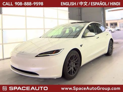 Used 2025 Tesla Model 3 Long Range AWD/4WD image 1