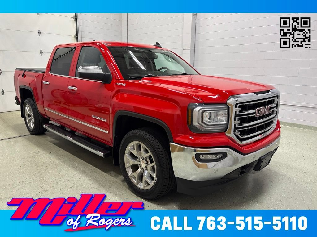 Used 2018 GMC Sierra 1500 SLT w/ SLT Premium Package AWD/4WD image 1