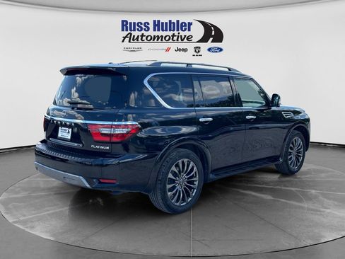 Used 2023 Nissan Armada Platinum w/ Captain's Chairs Package AWD/4WD image 7