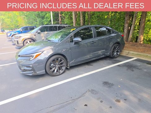 Certified 2025 Toyota Corolla SE w/ SE Premium Package FWD image 1
