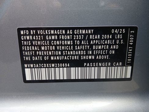 New 2025 Volkswagen GTI SE image 30