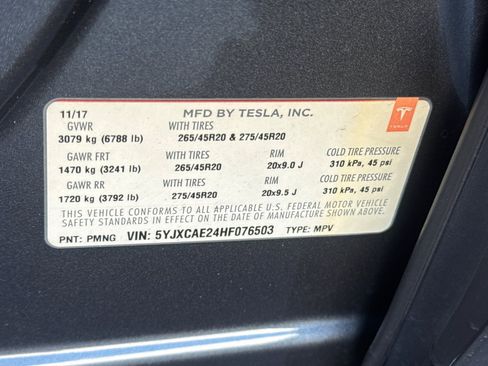 Used 2017 Tesla Model X 100D image 19